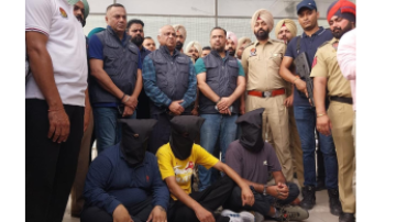 Agtf-Of-Punjab-Police-Arrested-Three-Shooters-Of-Gangster-Sonu-Khatri-Along-With-Central-Agencies-3-Pistols-Recovered